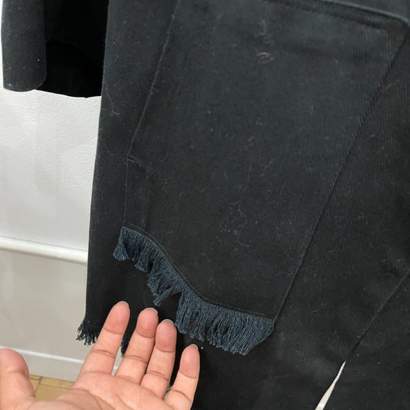 Handmade UNISEX denim runway long coat 2018 - Picture 6 of 10